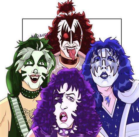 kiss fanart|kiss band fan fiction.